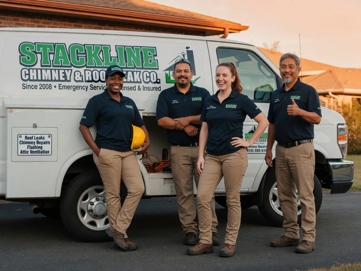 Chimney flashing repair company in Columbus, NE